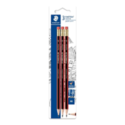 STAEDTLER 110 TRADITION PENCIL Graphite HB with Eraser Tip3